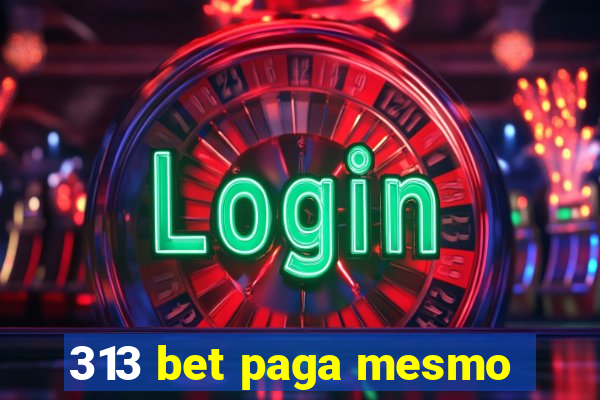 313 bet paga mesmo